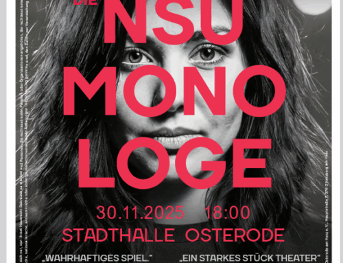 NSU-Monologe in der Stadthalle Osterode am 30. November 2025